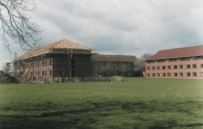 New halls of residence Harris, Ward and Gloucester