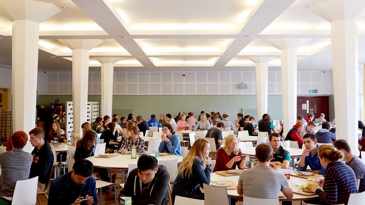 The Queen Mother Hall dining hall