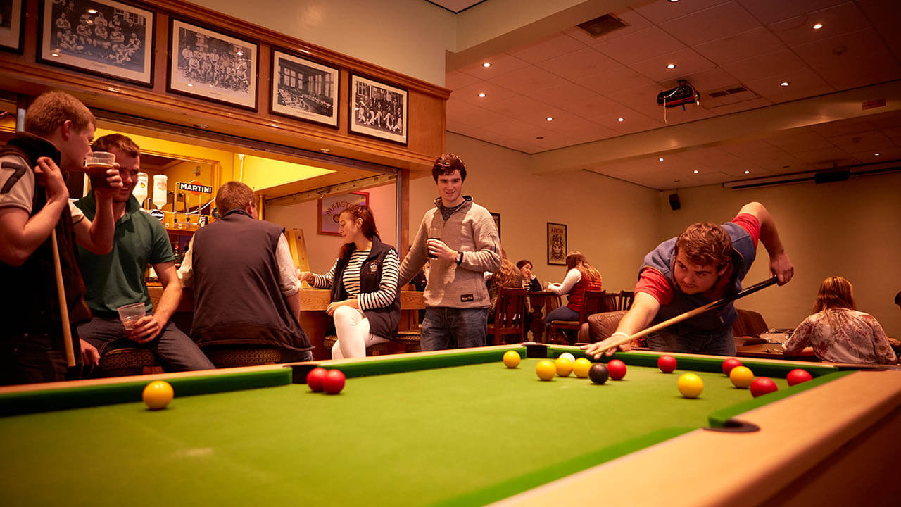 Students in the Welly Inn