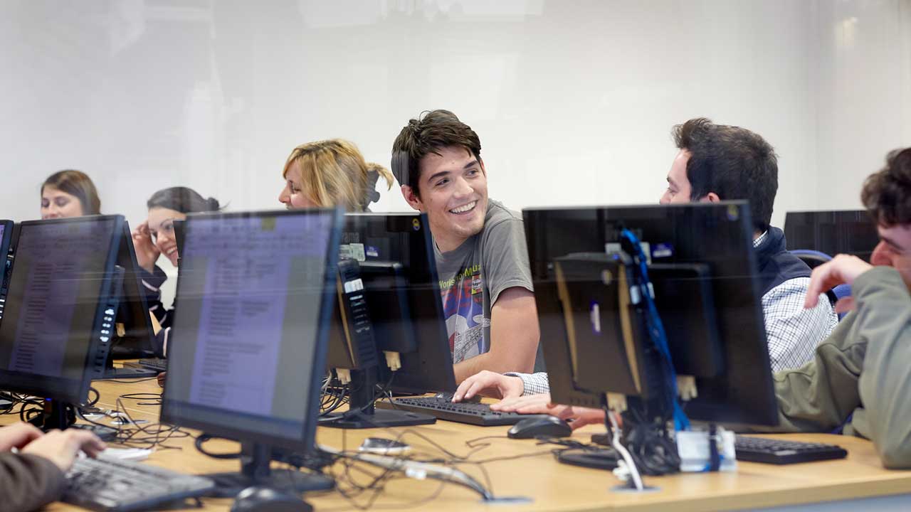 Weston building computer room